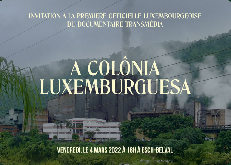 A Colônia Luxemburguesa invitation